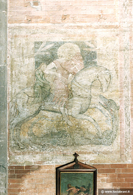 Opera a buon fresco - coevo costruzione Duomo - Piacenza