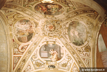 Duomo di Piacenza opere a buon fresco S.Alessio