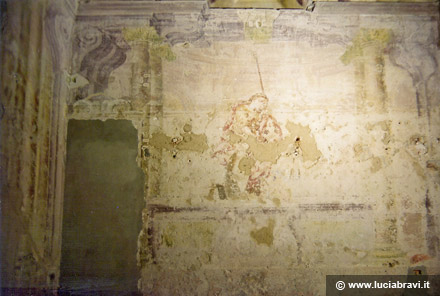 Alcova - opere a buon fresco, secolo XVII - Palazzo Farnese Piacenza