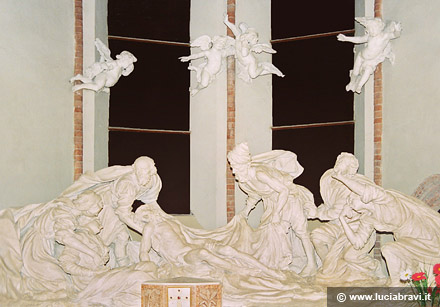 Deposizione della Croce - gruppo scultoreo - Basilica di S.Francesco Piacenza