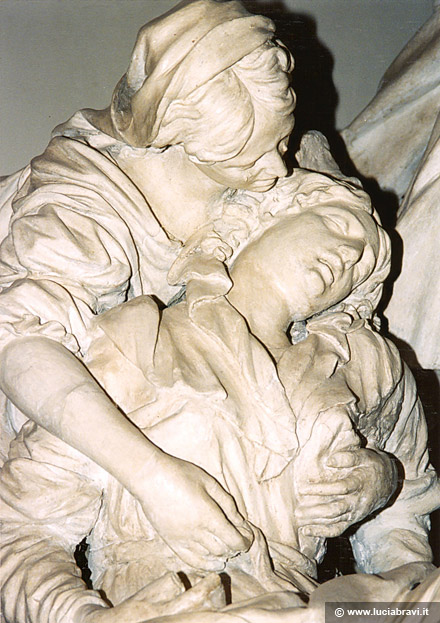 Deposizione della Croce - gruppo scultoreo - Basilica di S.Francesco Piacenza